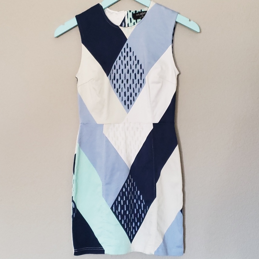 Maurie&Eve for Scoop Blue Mini Dress